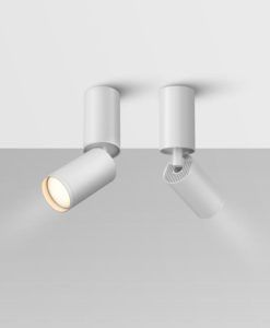 Lámpara orientable blanca Ø 5 cm FOCUS S detalles