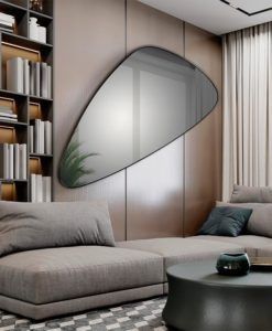 Espejo 165 x 85 filo negro ORIO ambiente