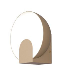 Aplique color oro Ø 20 cm OCULO LED 5W