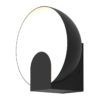 Aplique negro Ø 20 cm OCULO LED 5W