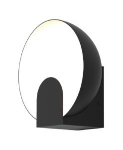Aplique negro Ø 20 cm OCULO LED 5W