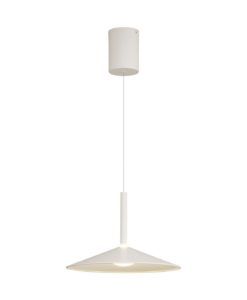 Lámpara blanca Ø 32 cm CALICE LED 16W