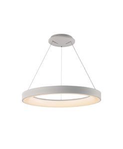 Lámpara blanca Ø 50 cm NISEKO II LED 40W