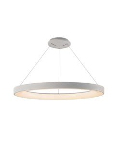 Lámpara blanca Ø 65 cm NISEKO II LED 50W