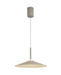 Lámpara color gris ceniza Ø 47 cm CALICE LED 16W