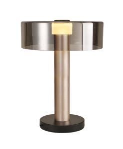 Lámpara de mesa dorado Ø 32 cm H 45 cm GIN