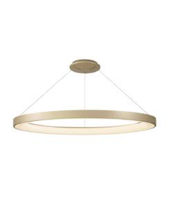 Lámpara dorada grande Ø 90 cm NISEKO II LED 66W