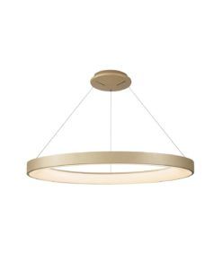 Lámpara dorada Ø 65 cm NISEKO II LED 50W