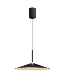 Lámpara negra Ø 47 cm CALICE LED 16W