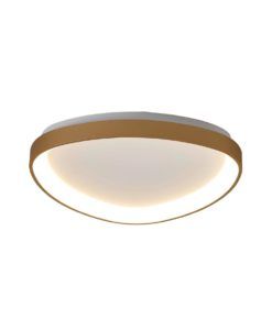 Plafón dorado Ø 61 cm NISEKO II LED 50W