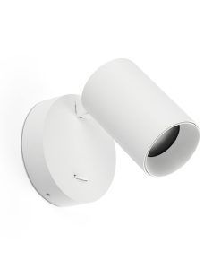 Aplique blanco con interruptor STAN