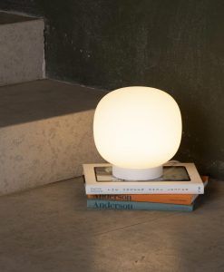 Lámpara de mesa blanca AMELIA ambiente