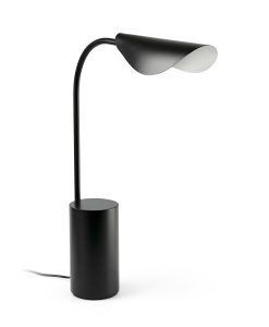 Lámpara de mesa negra LIGGERA