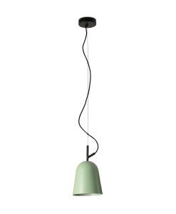 Lámpara de techo verde y negra Ø16 cm STUDIO