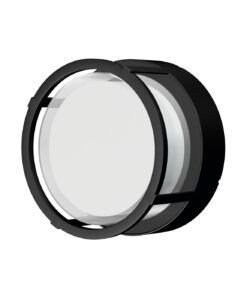 Aplique circular negro 15W Ø 17 cm con luz CCT CREEK LED
