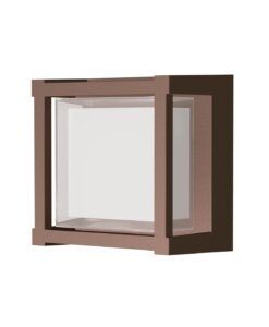 Aplique corten 15W 16 cm altura con luz CCT CREEK LED