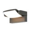 Aplique direccionable gris oscuro 12W 3000K HOOD LED