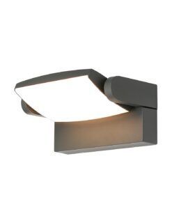 Aplique direccionable gris oscuro 12W 3000K HOOD LED