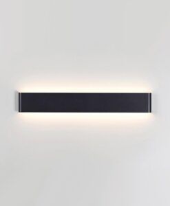 Aplique negro 14W luz cálida 3000K 41 cm EGEO LED