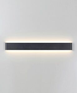 Aplique negro 20W luz cálida 3000K 61 cm EGEO LED