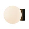 Aplique o plafón negro Ø 12 cm PUEBLA LED