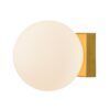 Aplique o plafón oro satinado Ø 12 cm PUEBLA LED