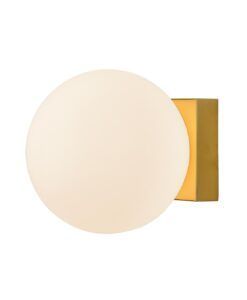 Aplique o plafón oro satinado Ø 12 cm PUEBLA LED