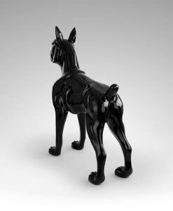 Figura decorativa grande fibra de vidrio H 152 cm ODIN detalles 2