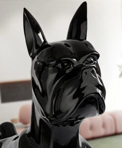 Figura decorativa grande fibra de vidrio H 152 cm ODIN detalles