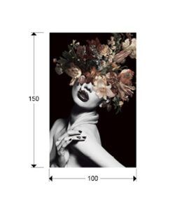 Fotografía impresa H 150 cm x ancho 100 cm SILENE medidas