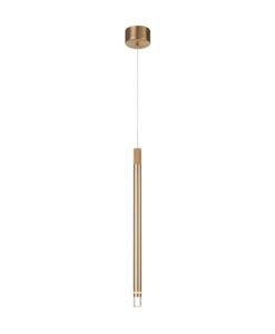 Lámpara colgante color latón Ø 2,5 cm MOANA LED