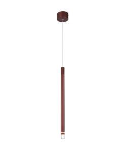 Lámpara colgante oro rosa Ø 2,5 cm MOANA LED