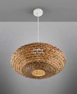 Lámpara colgante ratán Ø 60 cm NANA 2