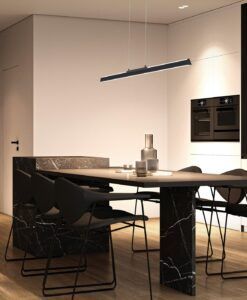 Lámpara negra 36W LINEAL LED ambiente