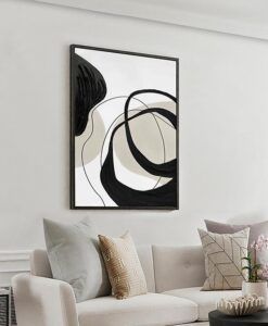Pintura acrílica altura 120 cm x ancho 80 cm ACTIO I ambiente