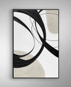 Pintura acrílica altura 120 cm x ancho 80 cm ACTIO II