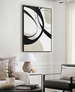 Pintura acrílica altura 120 cm x ancho 80 cm ACTIO II ambiente