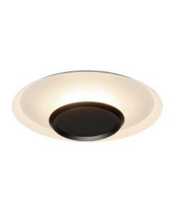 Plafón blanca y negra Ø 40 cm TINA LED
