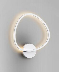 Aplique blanco mate 40 cm OPALIS LED