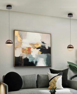 Lámpara colgante Ø 15 cm ORBES LED ambiente