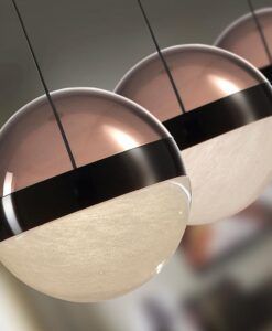 Lámpara lineal 4 luces ORBES LED detalles