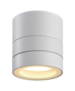 Aplique blanco Ø 9 cm SALER 2
