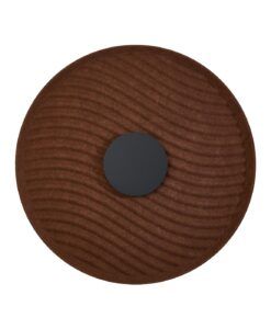 Aplique color café Ø 45 cm 5W ACUSTIC LED