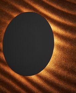 Aplique color café Ø 45 cm 5W ACUSTIC LED detalles