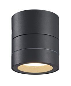 Aplique gris oscuro Ø 9 cm SALER 2