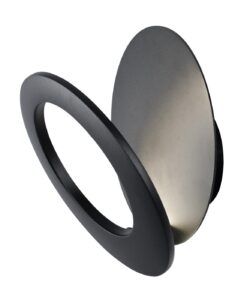 Aplique negro 10W TORONTO LED