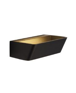 Aplique negro 15W luz cálida ALTEA LED