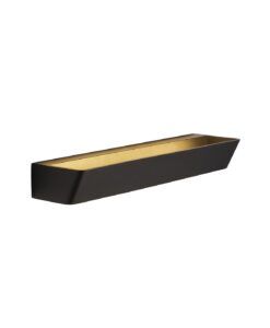 Aplique negro 30W luz cálida ALTEA LED