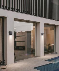 Aplique negro COOPER II LED ambiente