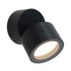 Aplique negro Ø 9 cm SALER